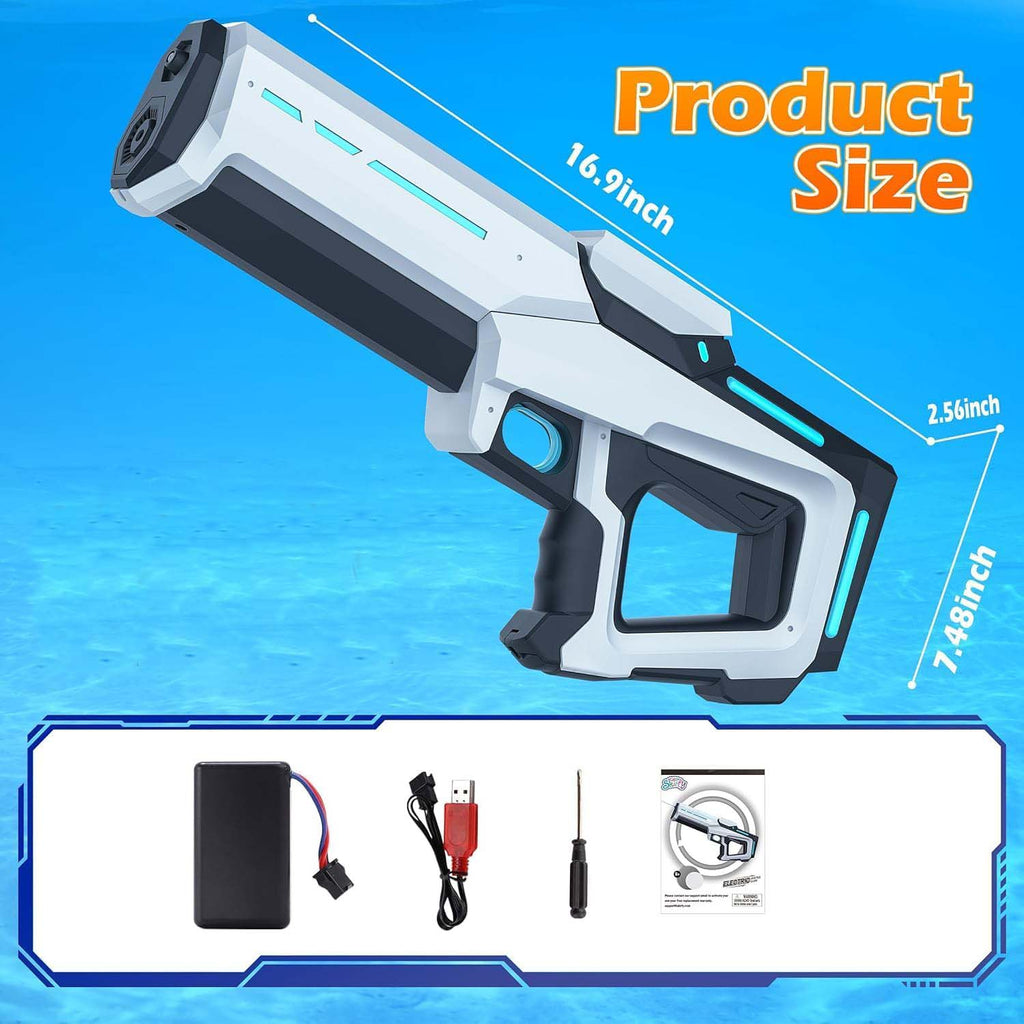 Electric Water Gun with Automatic Suction.