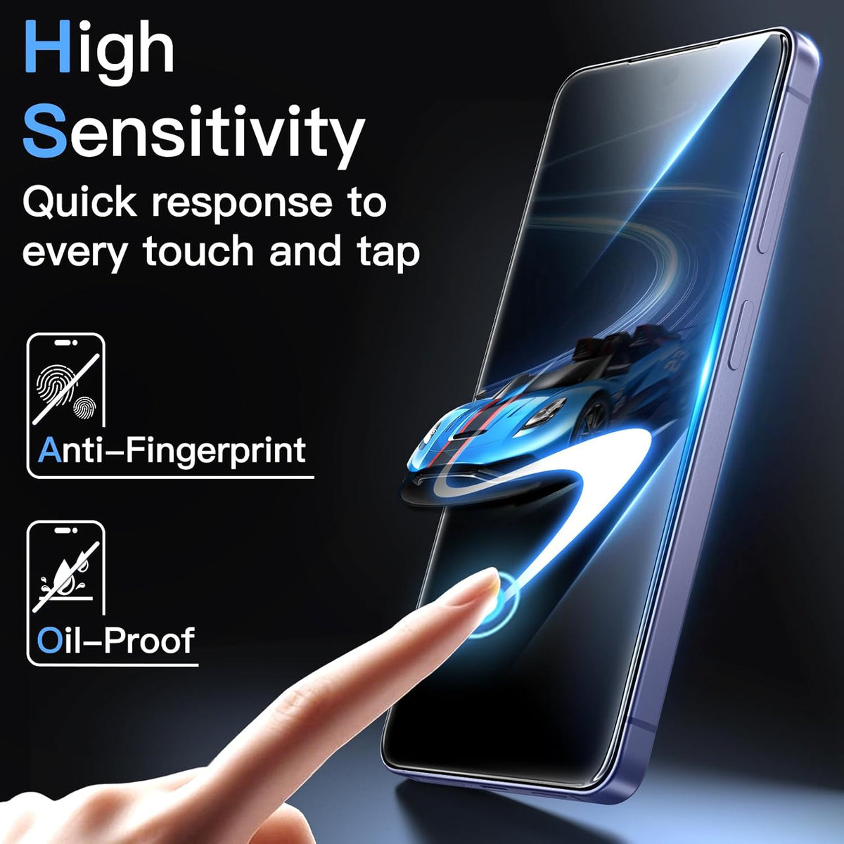 Tempered Glass Screen Protector for S26 Ultra 5G