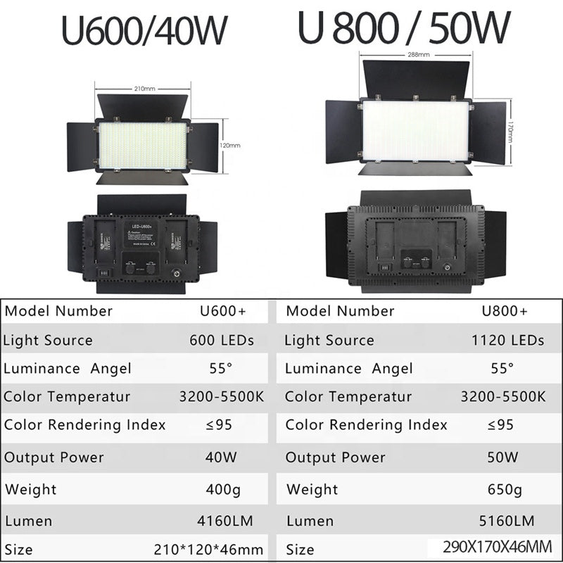Pro LED 600 Photography Equipment
