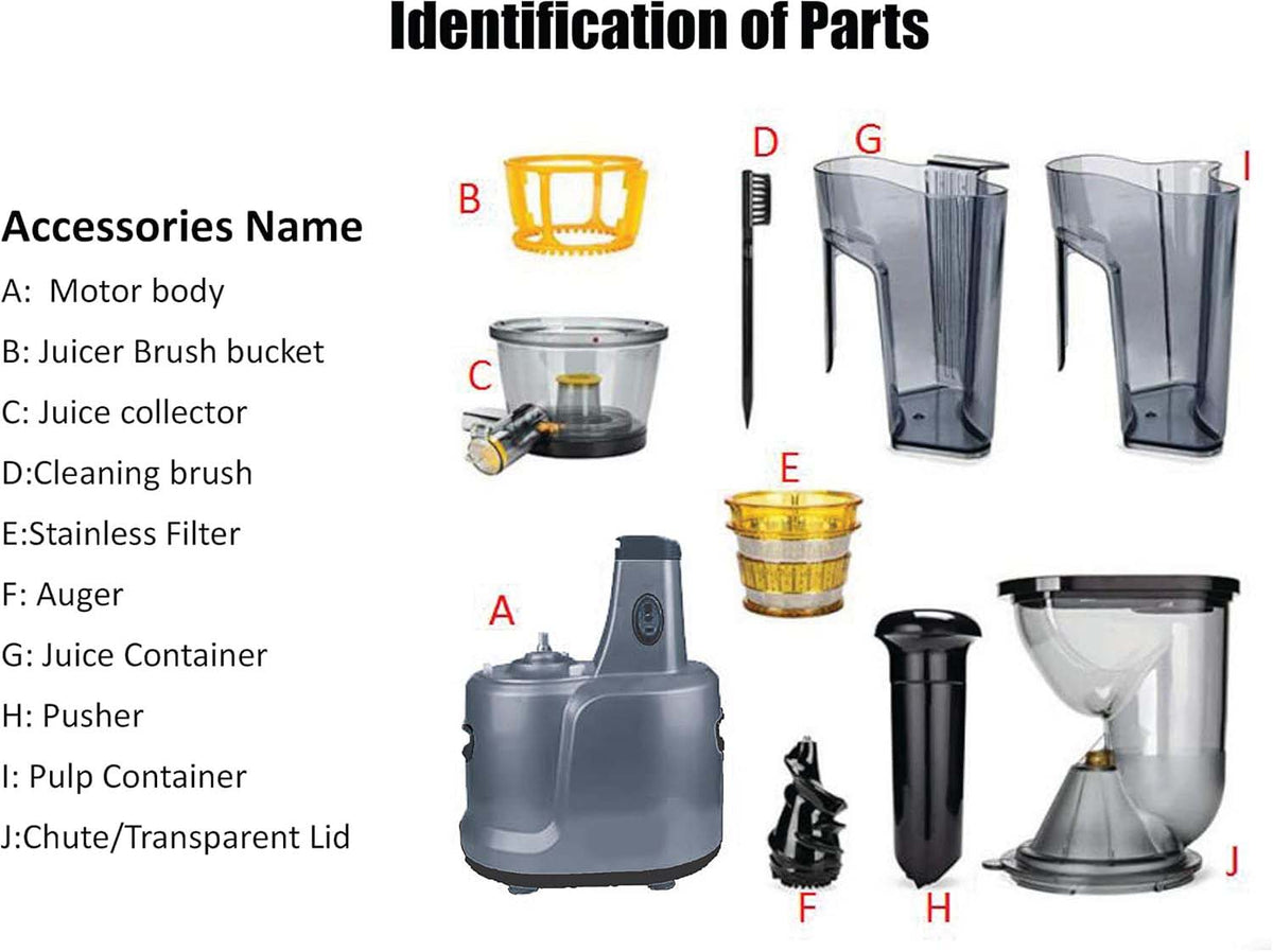 Cold Pressed Whole Slow Juicer Machine
