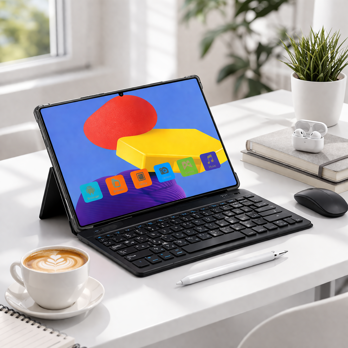 S24 Ultra Tablet 10-Inch with Keyboard