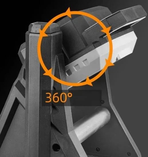 Multifunctional Work Light with Telescopic Base