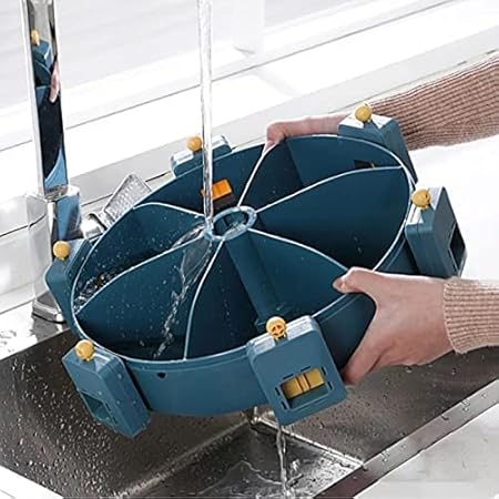Wall-Mounted 6-Grid Dry Food Dispenser
