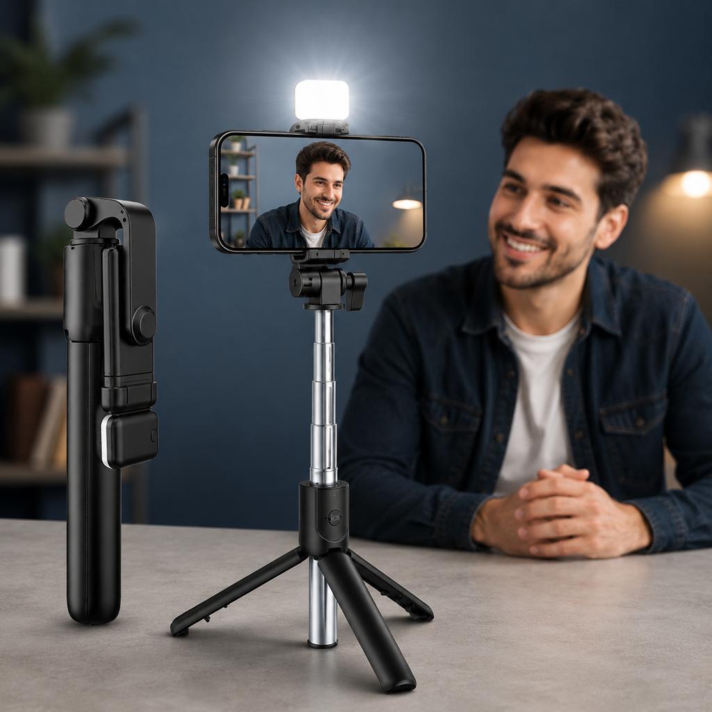 Selfie Stick, Bluetooth Extendable Selfie Stick