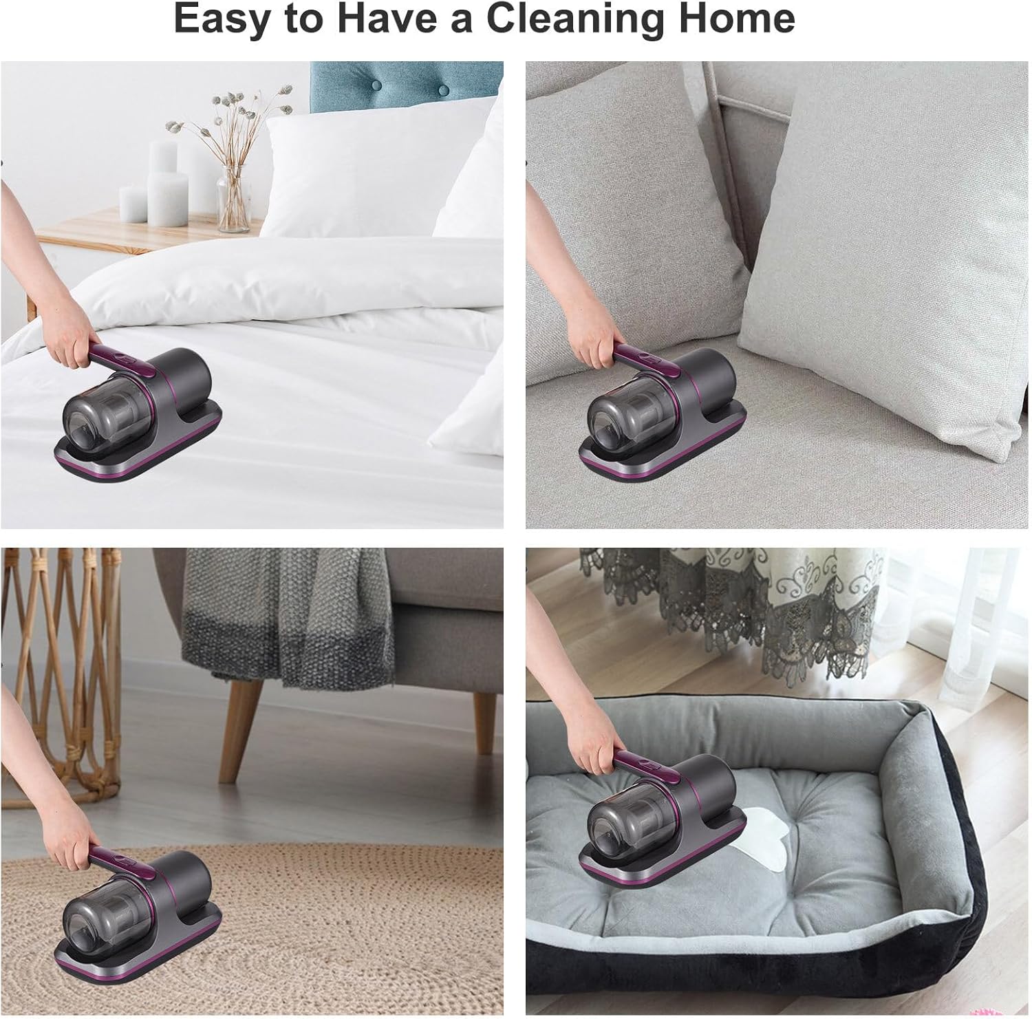 100W Cordless Mattress Vacuum