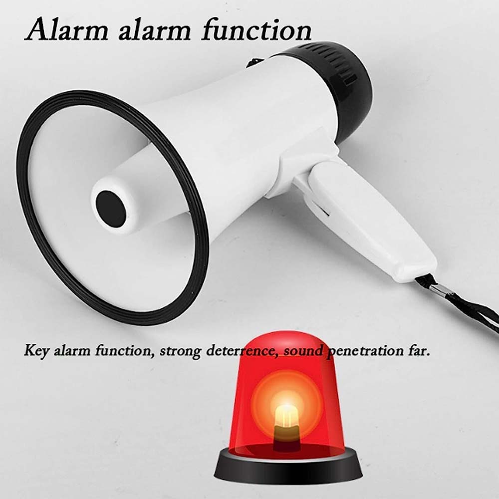 Portable Megaphone Bullhorn 25W Rechargeable