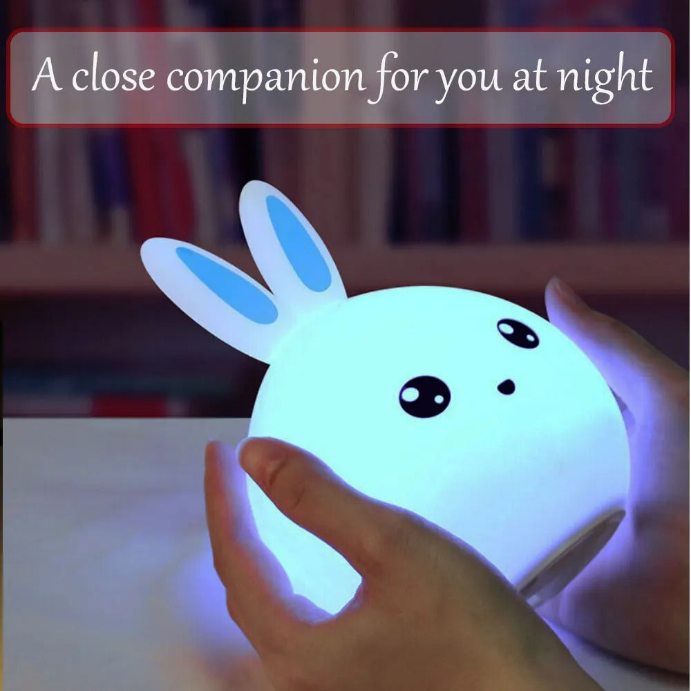 Rabbit Silicone Touch Sensor Night Light