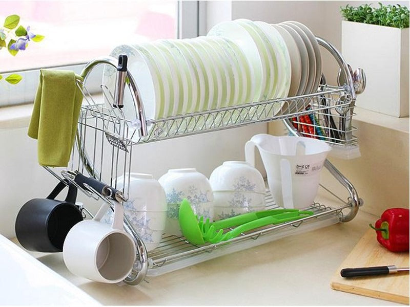New Arrival 2-Layer Kitchen Dish Rack