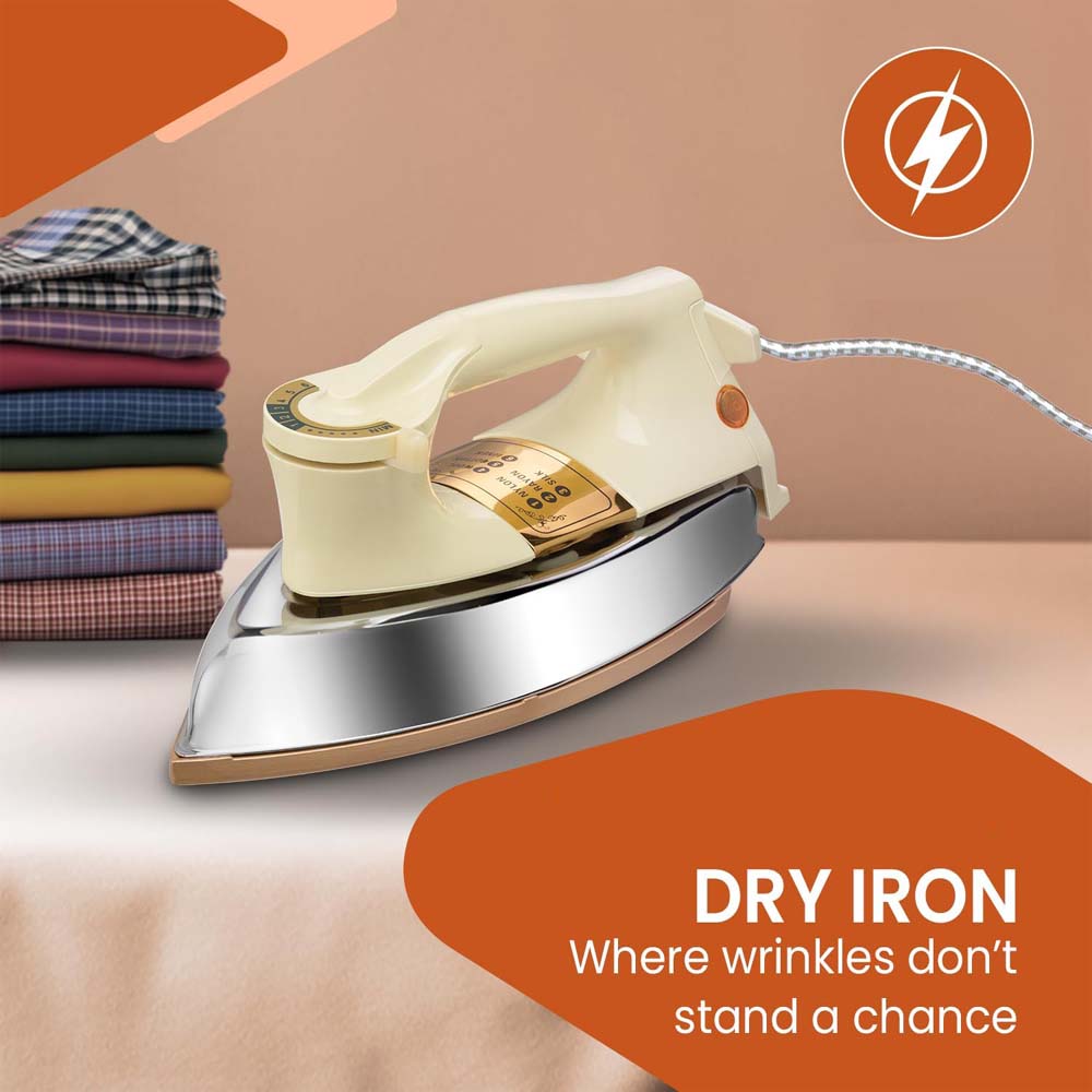 OE-21 Dry Iron with Teflon Coating