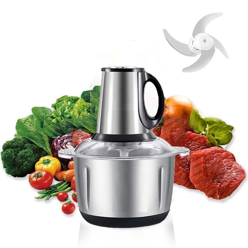 2-in-1 Stainless Steel Electric Meat Grinder