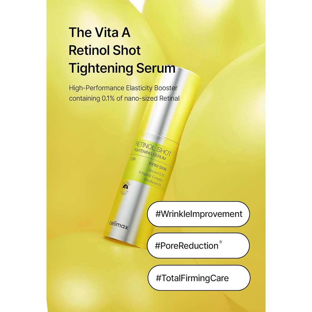 THE VITA-A Retinol Shot Tightening Serum. Potent