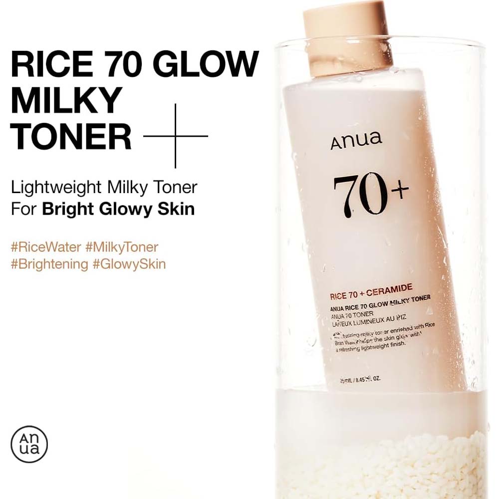 ANUA Rice 70 Glow Milky Toner