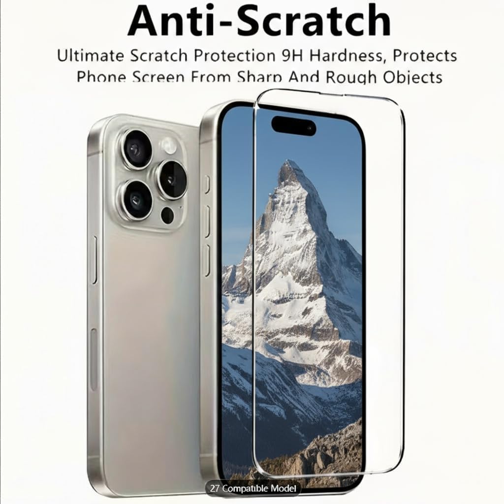 Full Coverage Tempered Glass Screen
