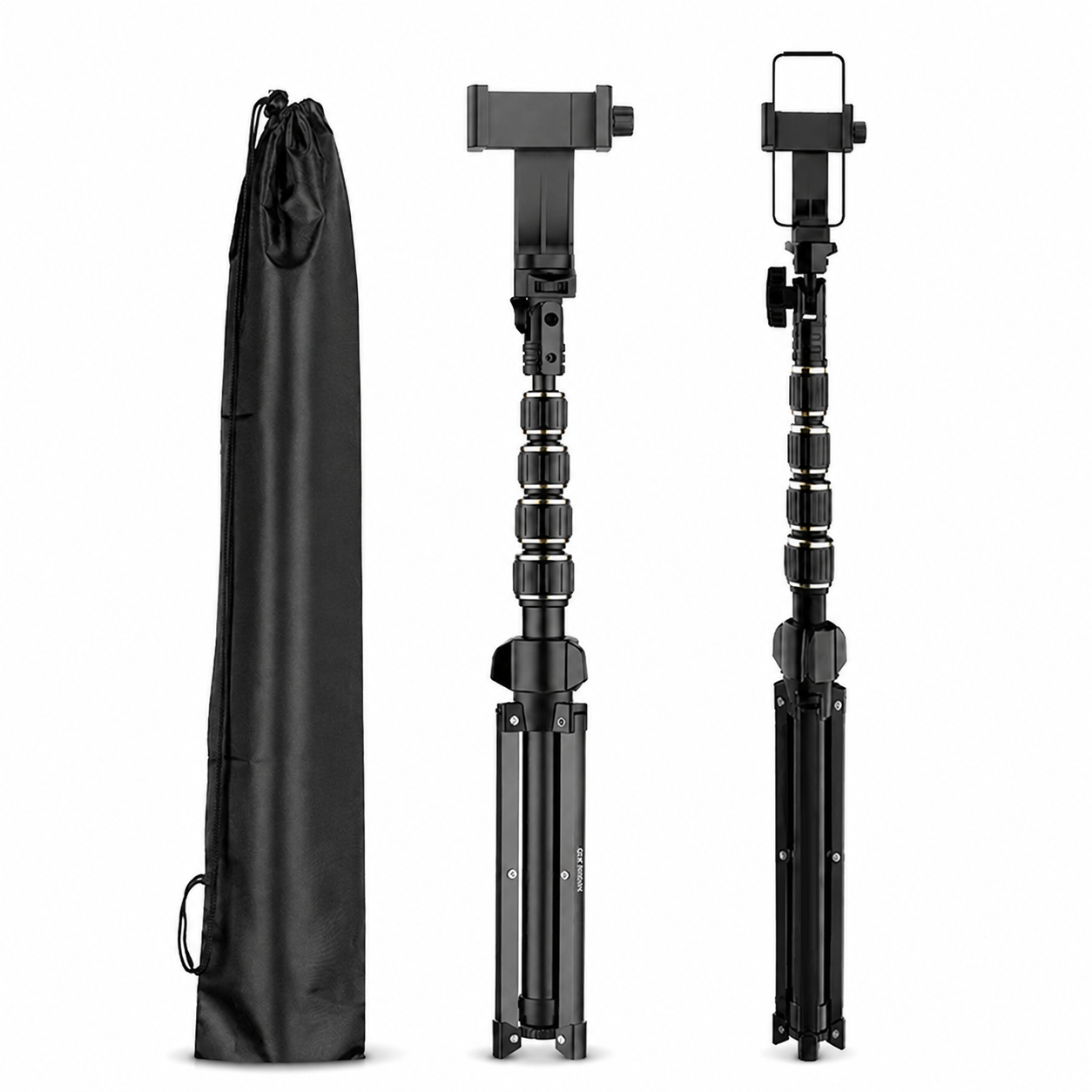 All-in-One 200cm Adjustable Aluminum Tripod Stand