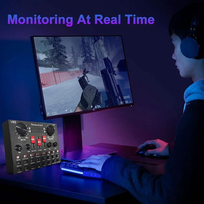 V8S Live Streaming Sound Adapter