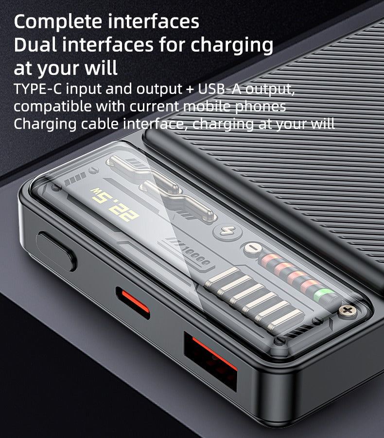 YP57 Fast Charging Power Bank – 10000mAh