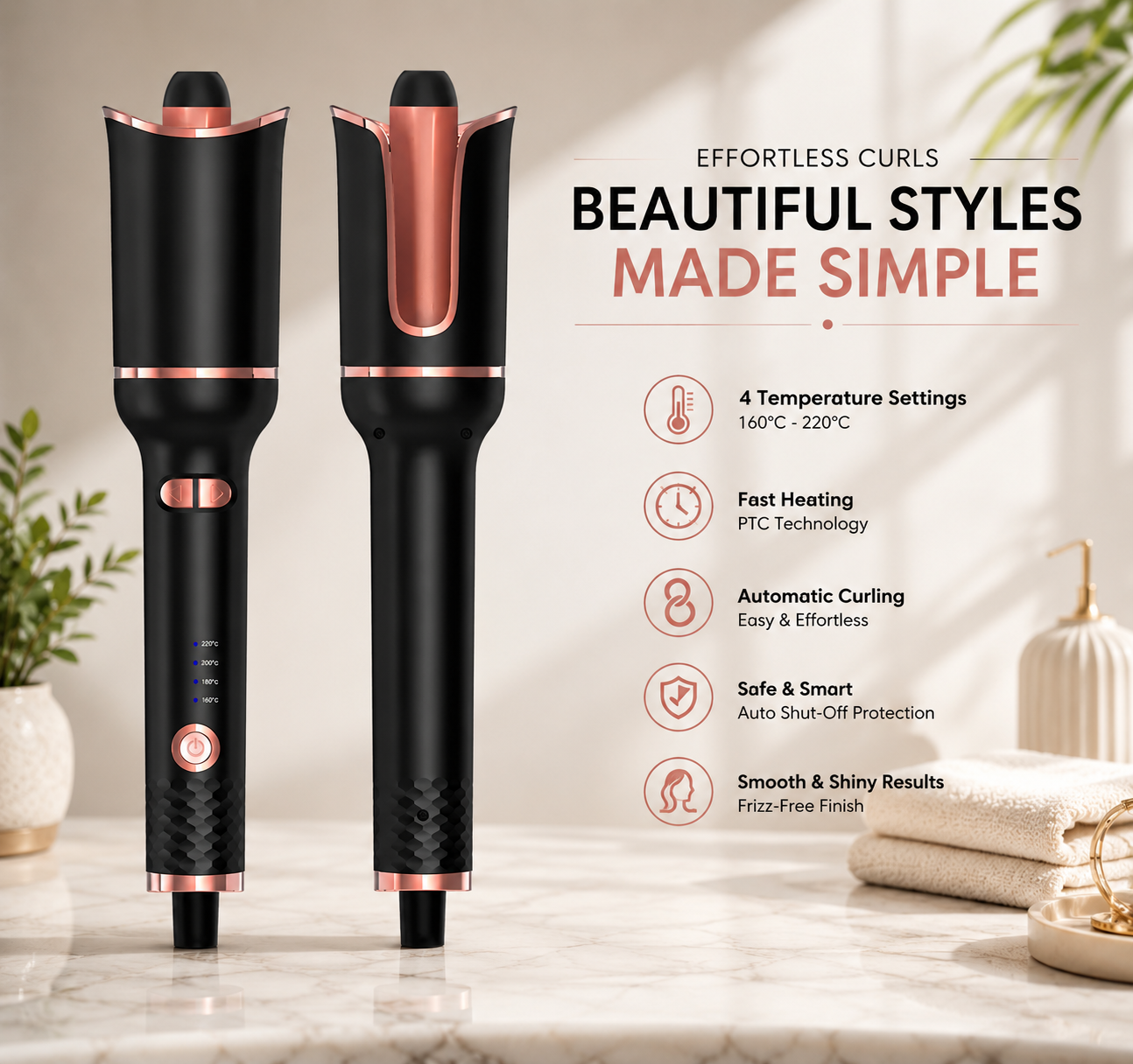 Automatic Hair Curler