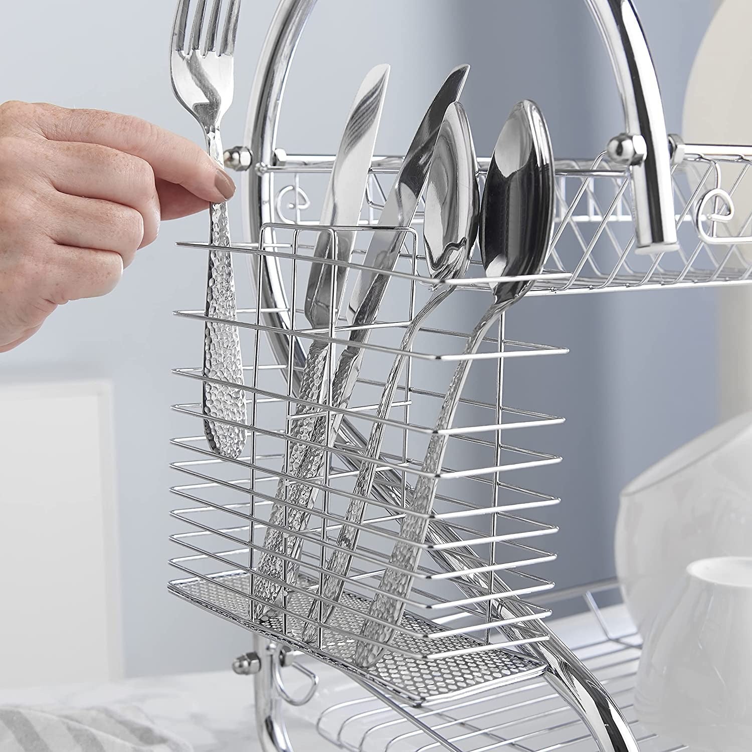 New Arrival 2-Layer Kitchen Dish Rack