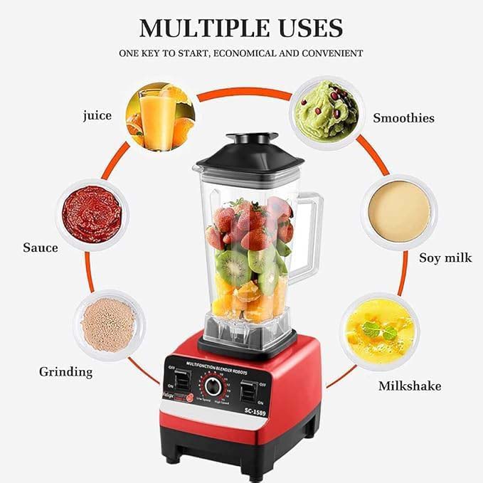Heavy Duty Commercial Grade Blender Juicer