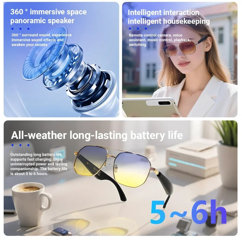GY500 AI Sports Sunglasses Wireless