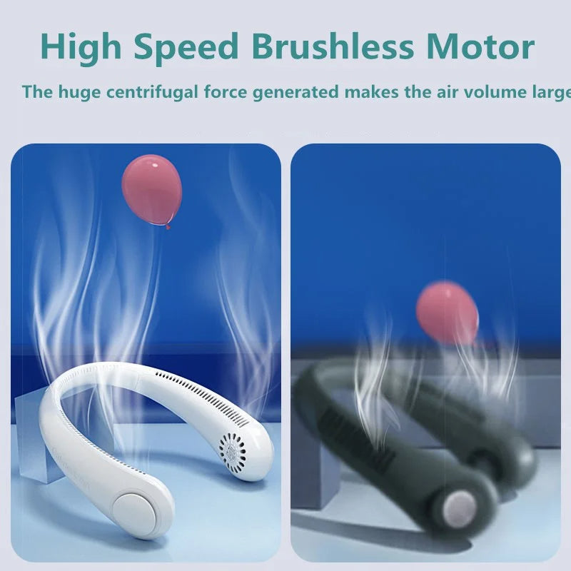 Mini Neck Fan - Bladeless Rechargeable
