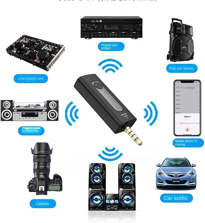 K35D Wireless Microphone for Vlogging