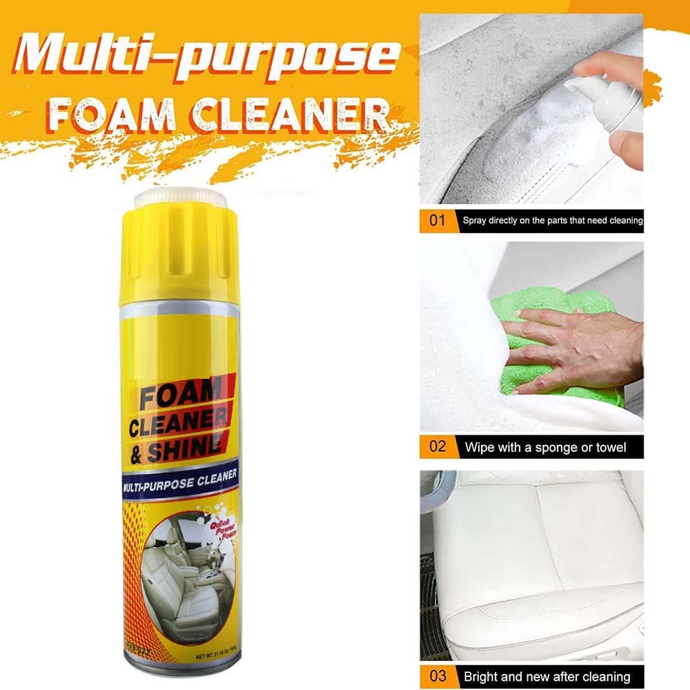 Multi-Purpose Foam Cleaner & Shine