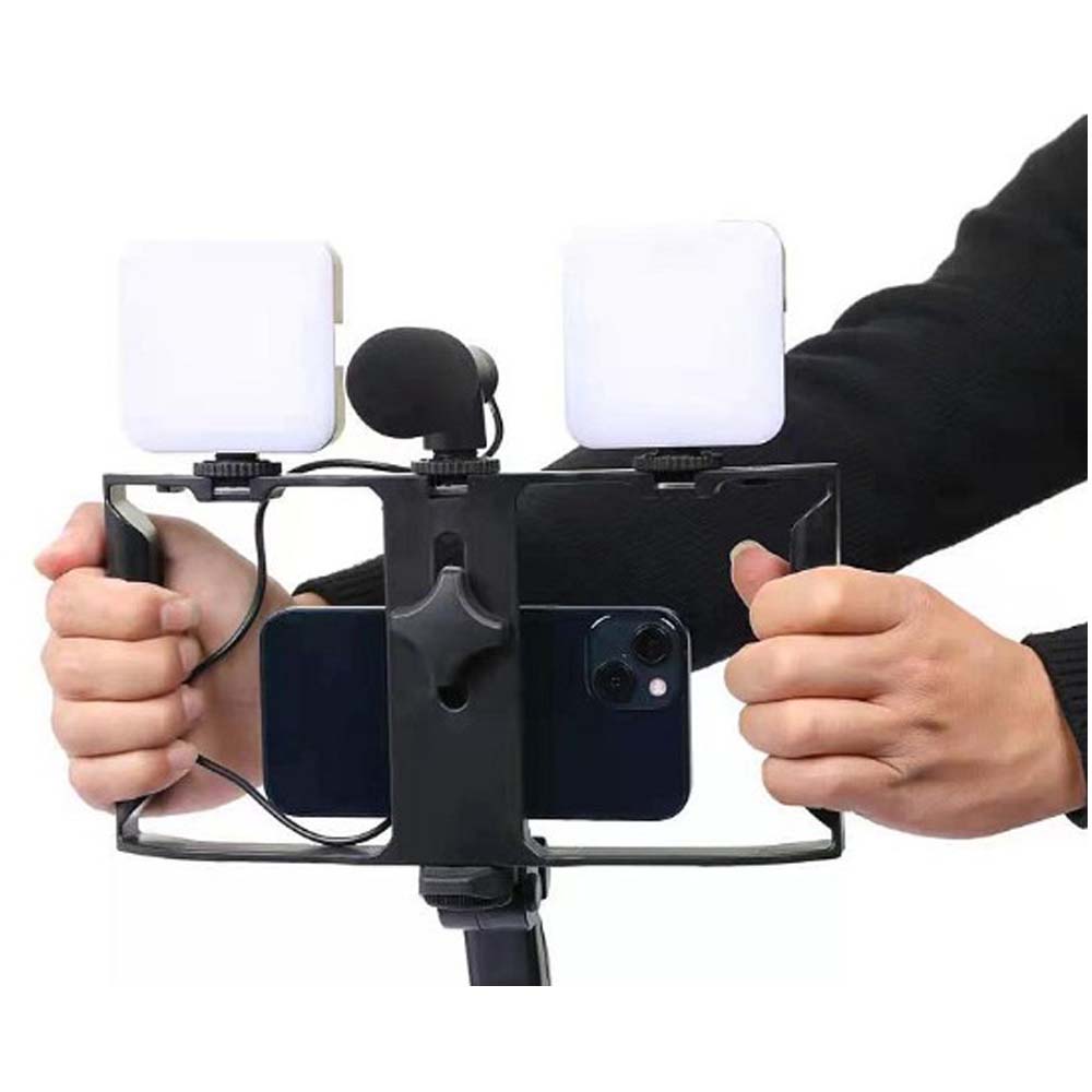 PK-778 5-in-1 Video Making Kit Tripod, LED