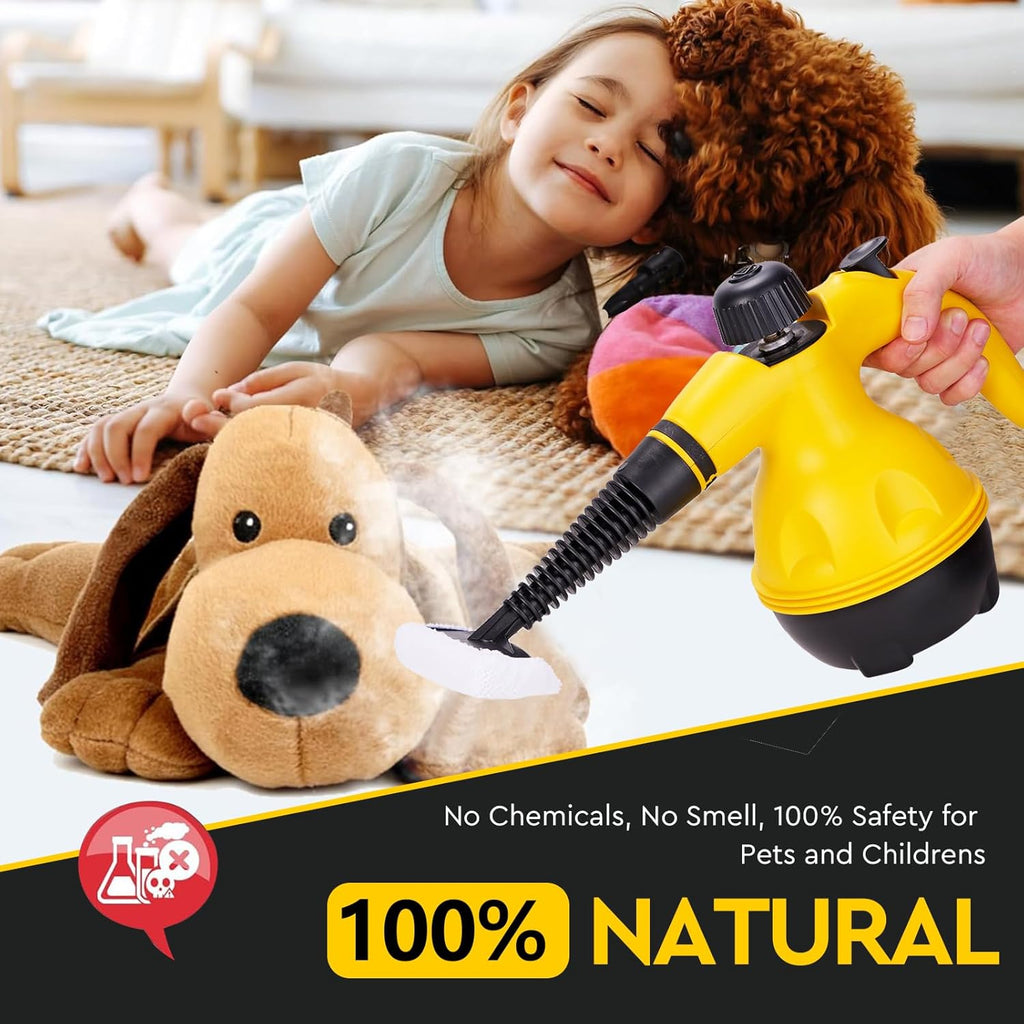 Powerful Pressurized Handheld Steam Cleaner