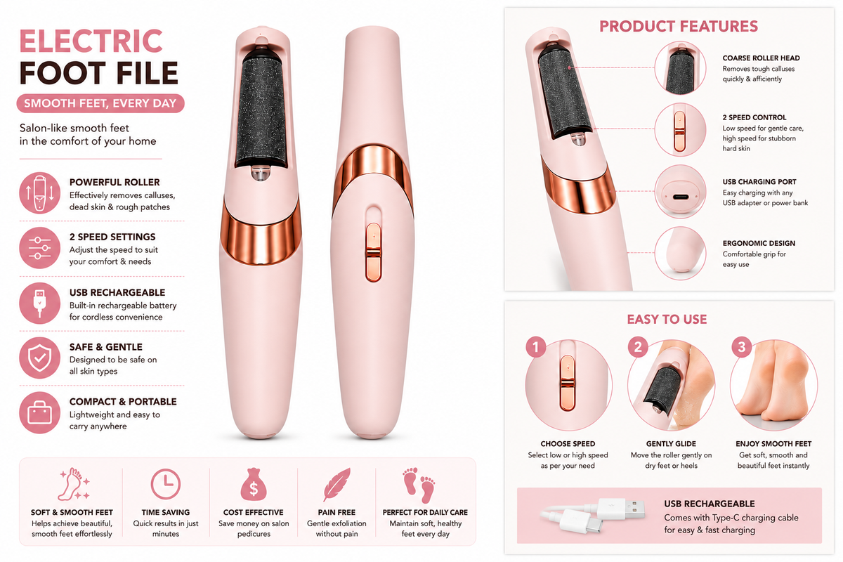 Flawless Pedi | The Ultimate Electronic Foot