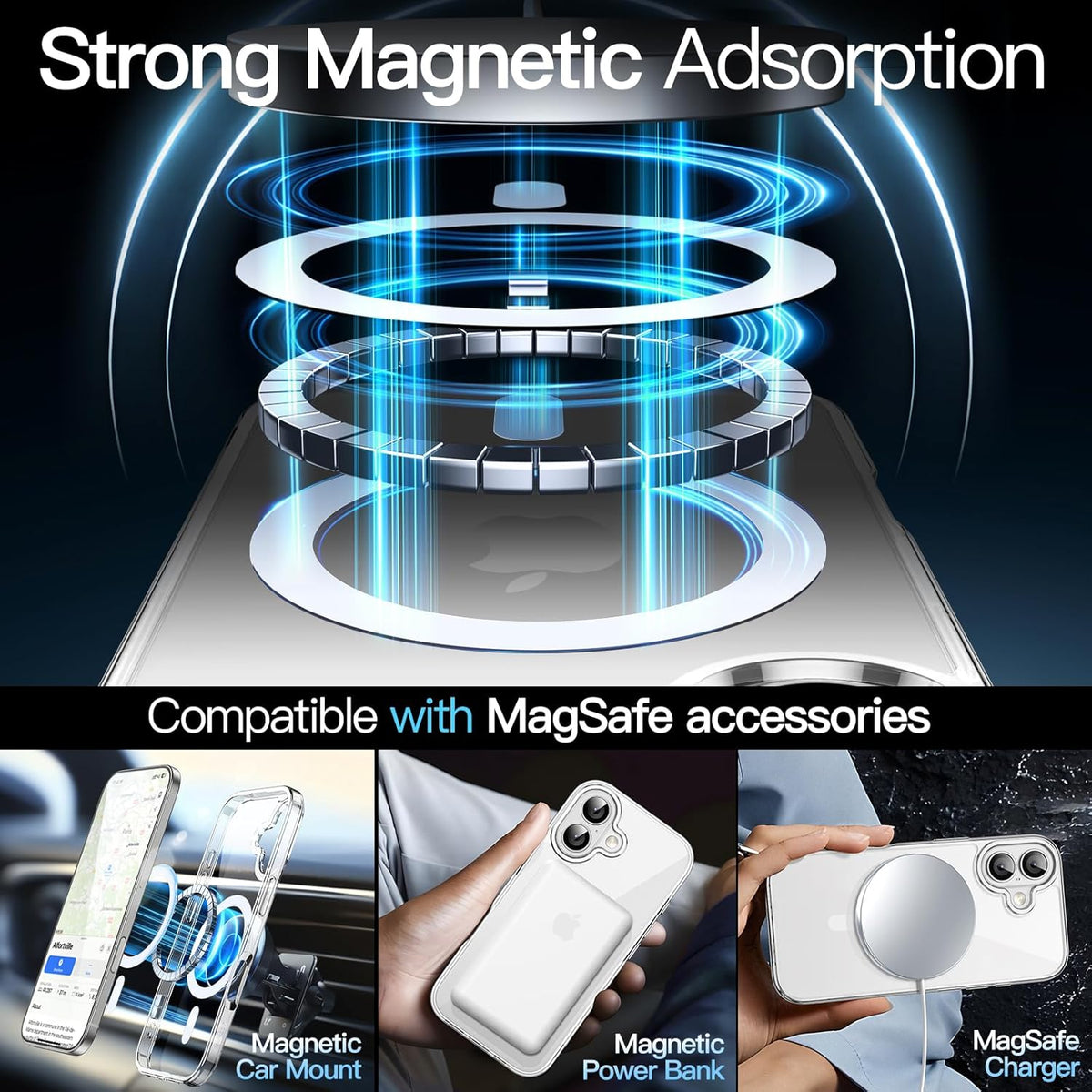 Magnetic Case for iPhone 17 6.3"