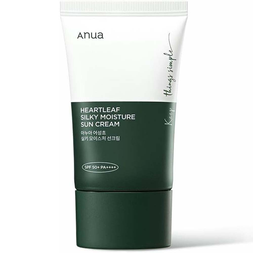Anua Heartleaf Silky Moisture Sun Cream