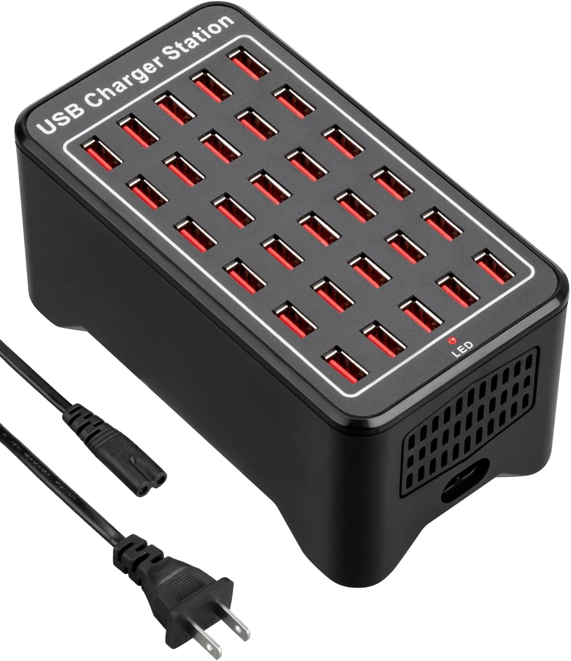 30-Port USB Charging Hub