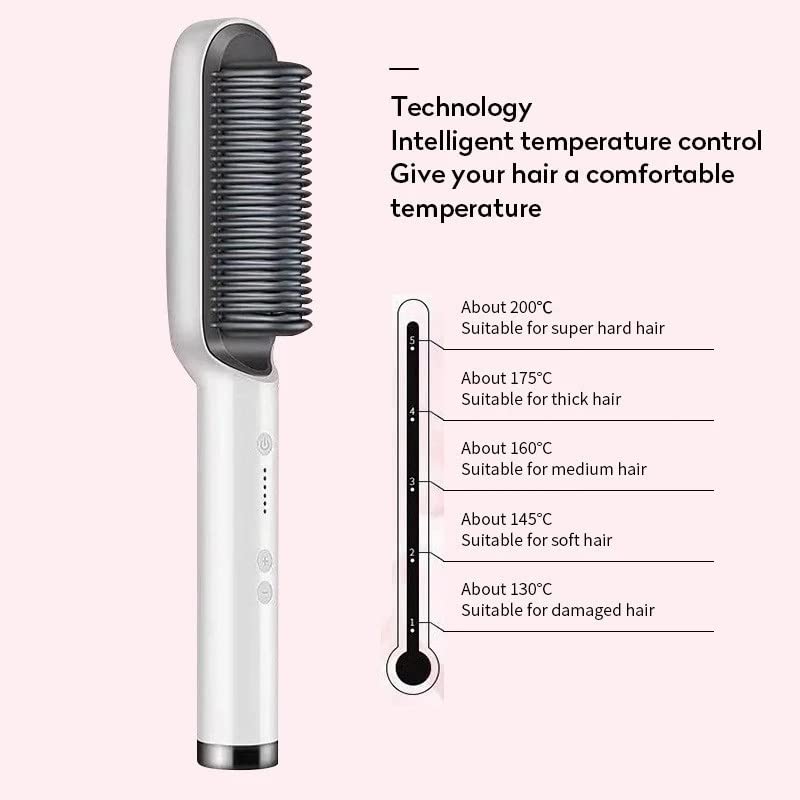 Multifunctional Hair Straightener Brush