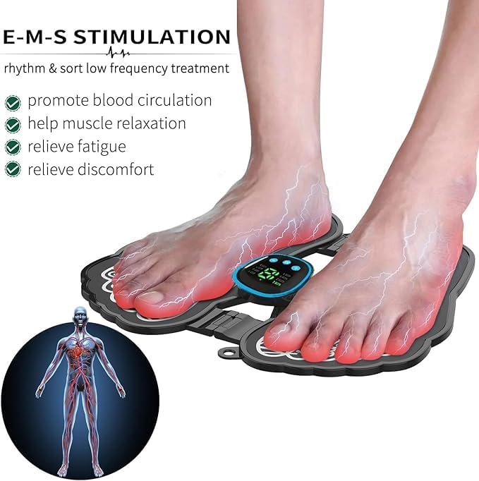 Electric EMS Foot Massager Pad