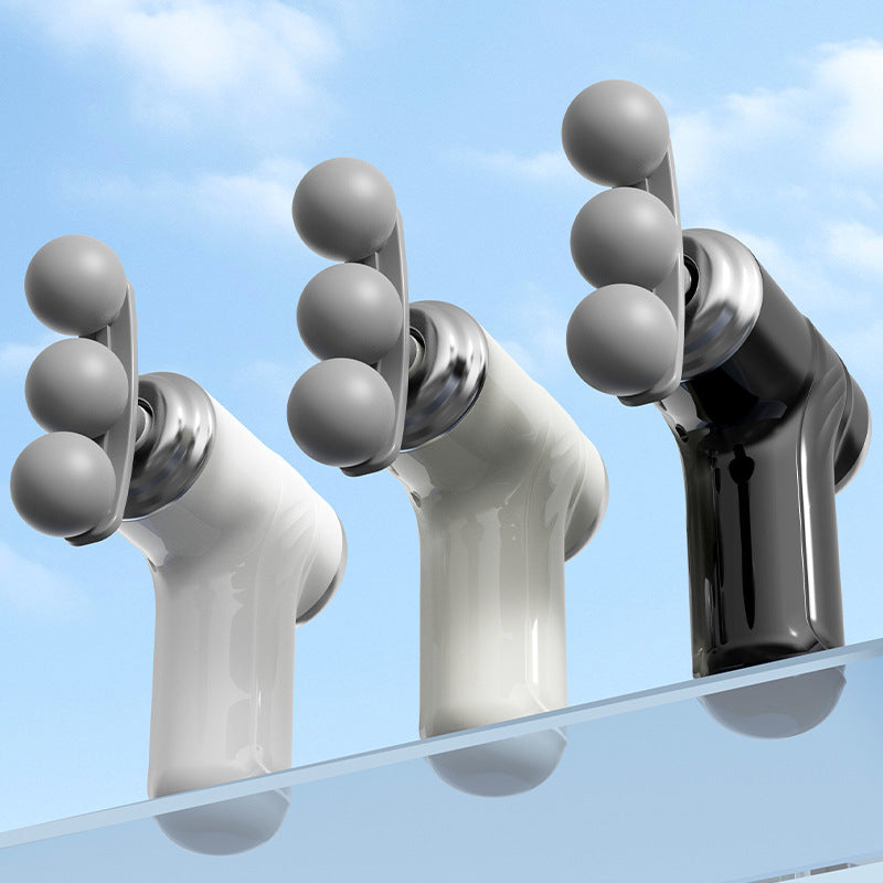3-Head Mini Portable Massage Gun with 6 Speed Levels