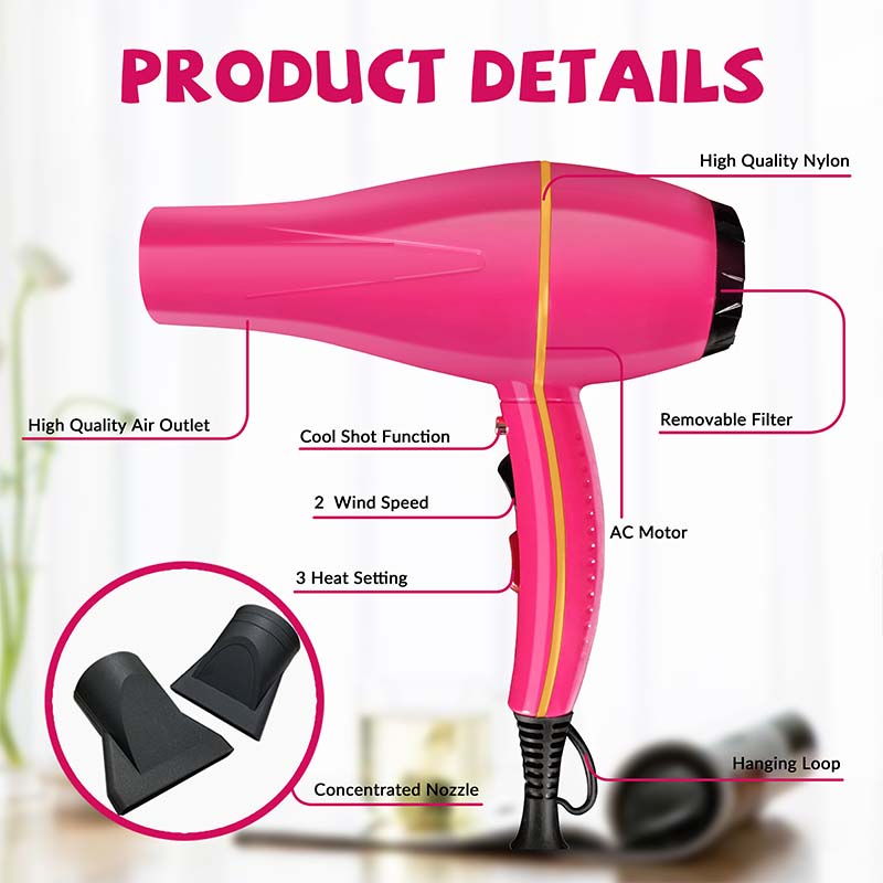 2000W Professional Infrared Hairdryer