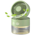 Two-in-One Desktop Spray Humidification Fan