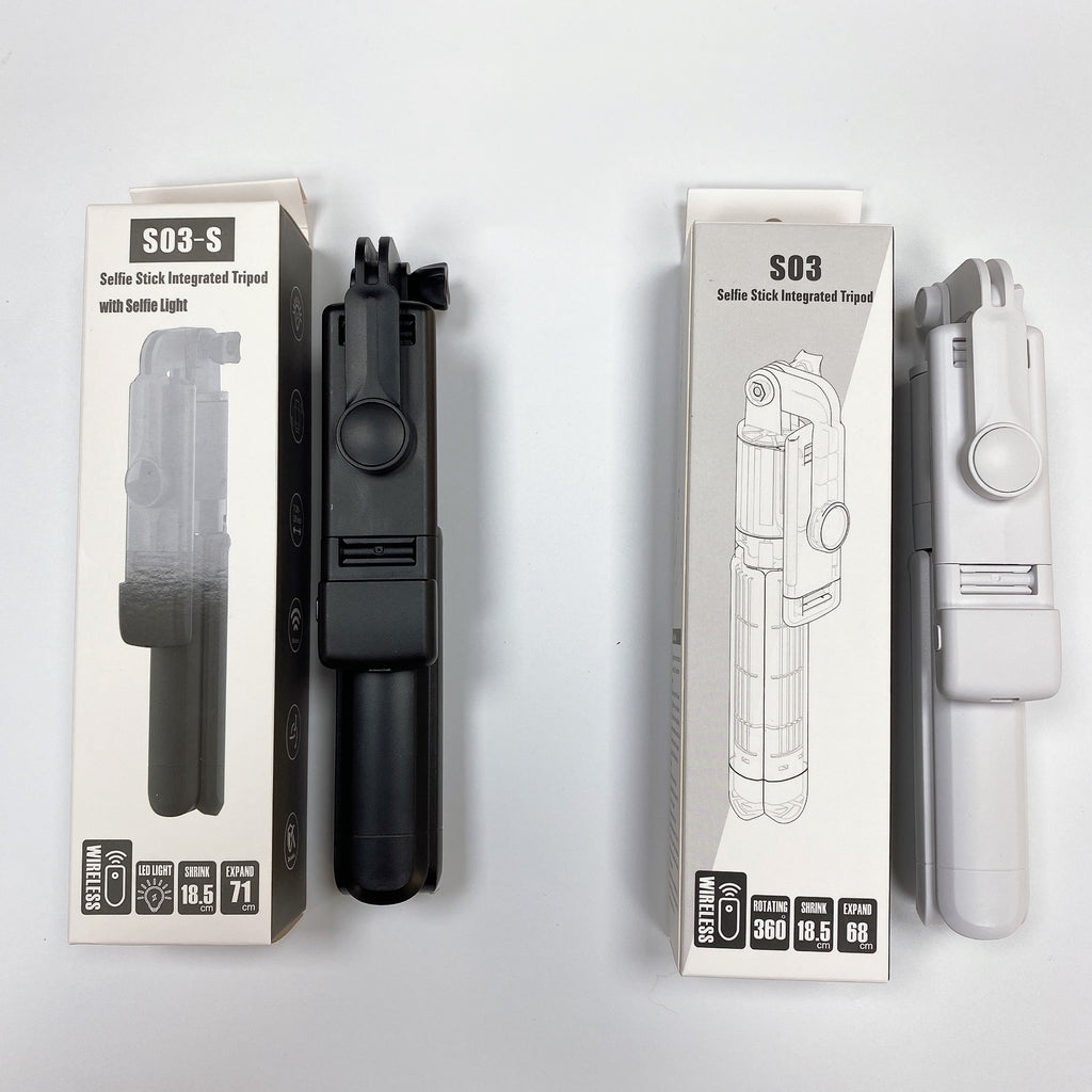 Selfie Stick Tripod with Wireless Remote & 360