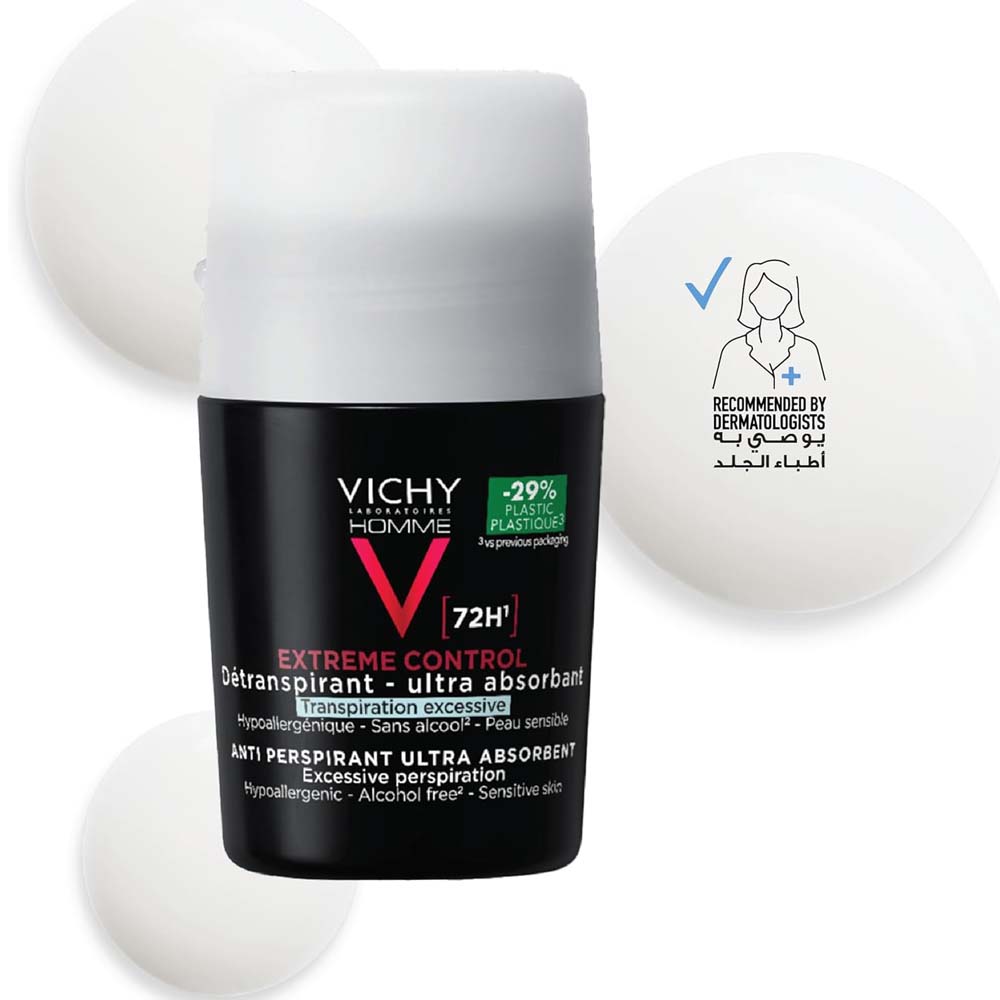 Vichy Homme 72 Hour Anti-Perspirant Deodorant