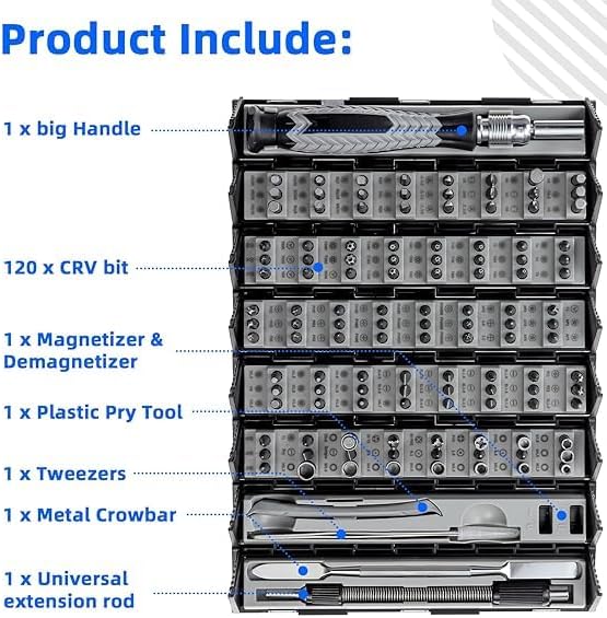 Mini Magnetic Screwdriver Set