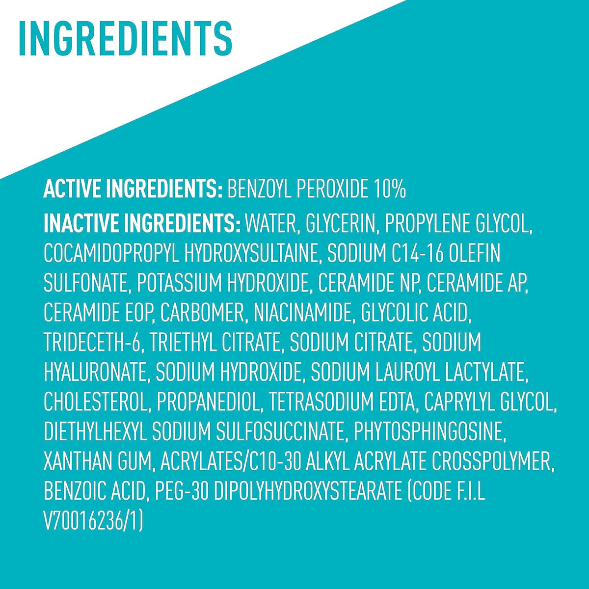 CeraVe Acne Foaming Cream Wash
