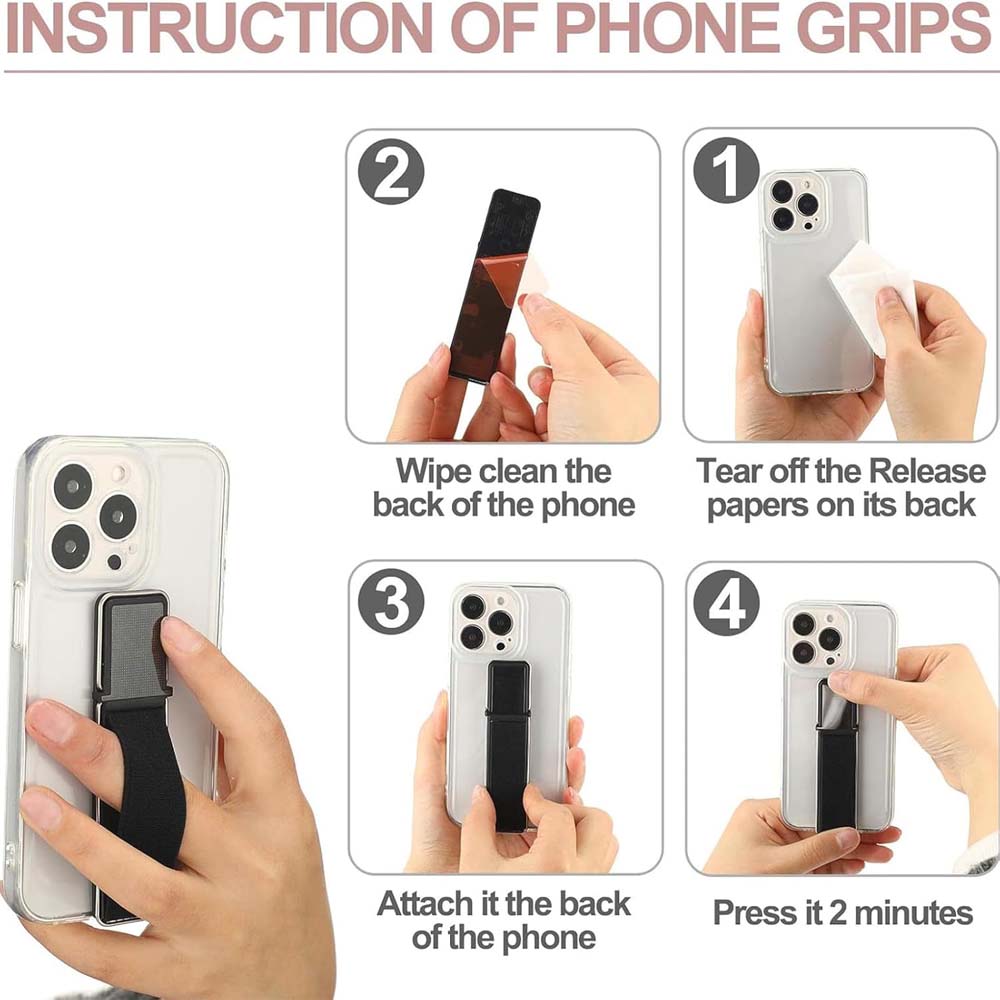 GD-G086 4-in-1 Magnetic Phone Grip