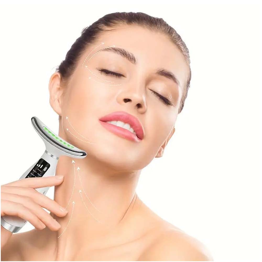7-Colour LED Light Therapy Facial Massager