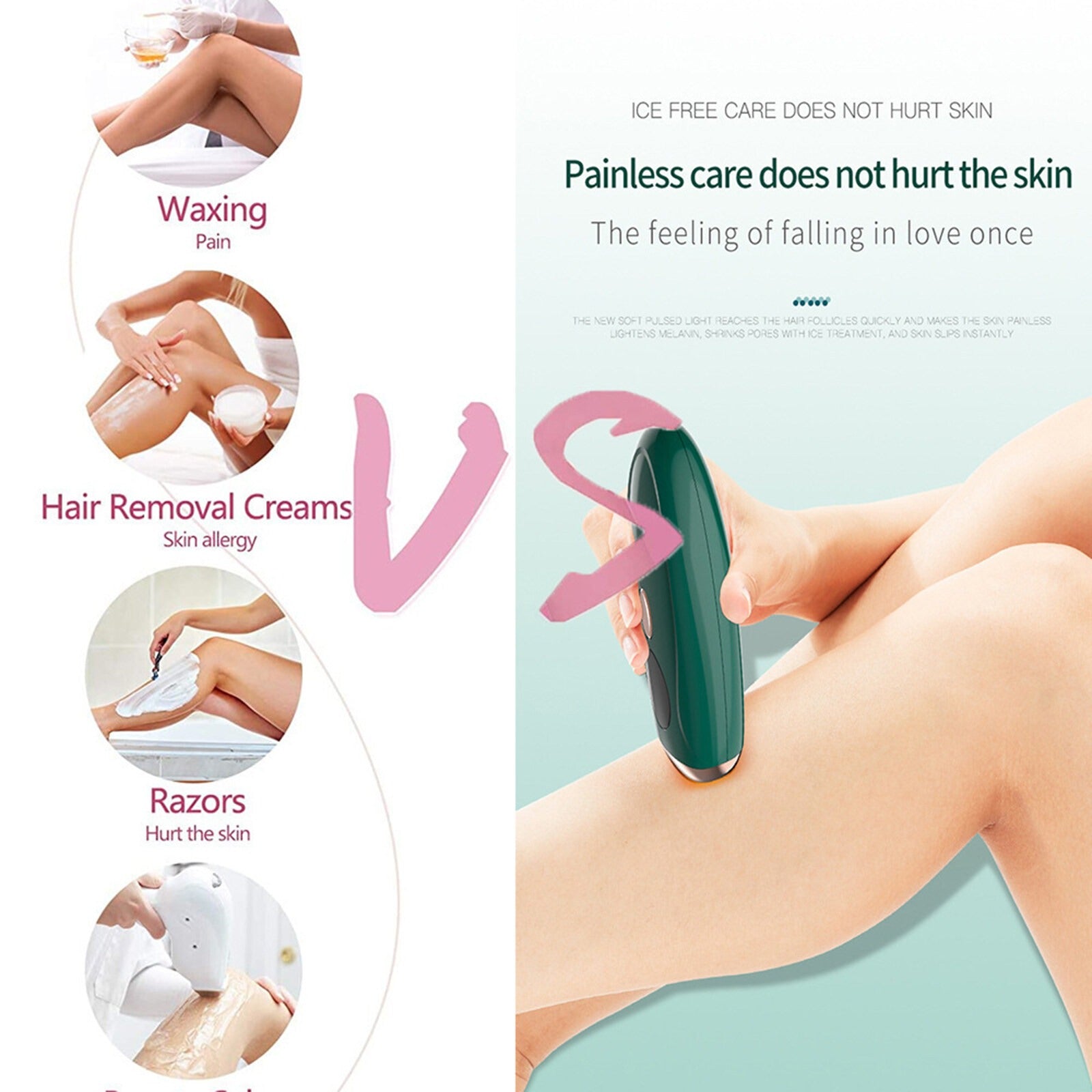 Hair Removal Device for Men & Women