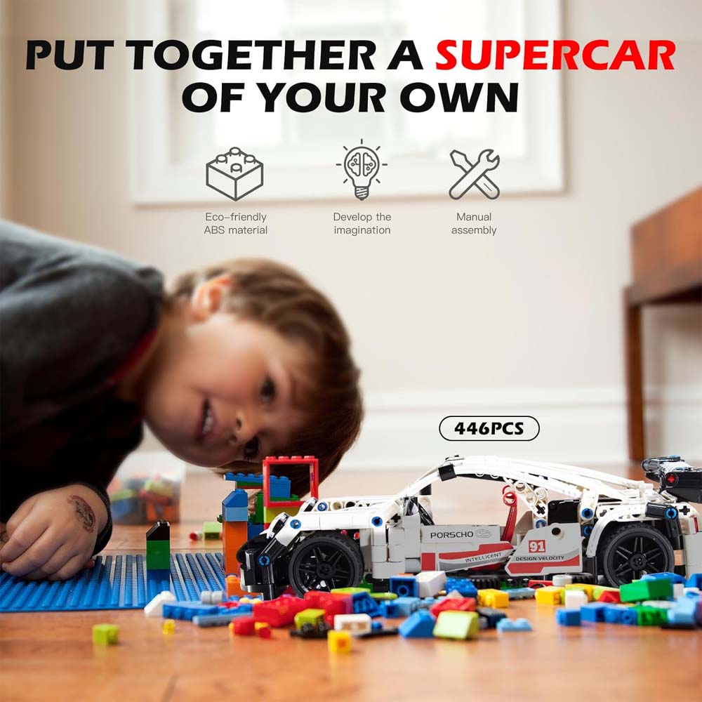 Come Alive Building Blocks Car Set