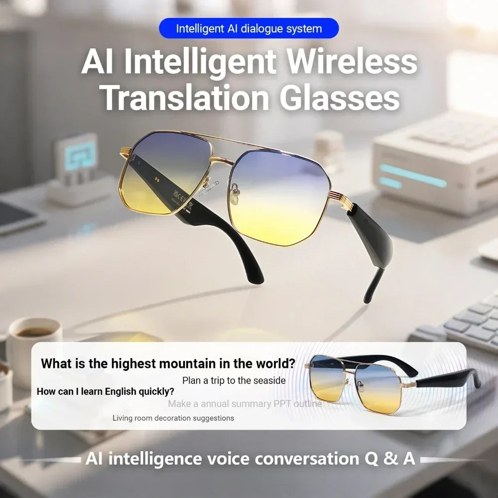 GY500 AI Sports Sunglasses Wireless