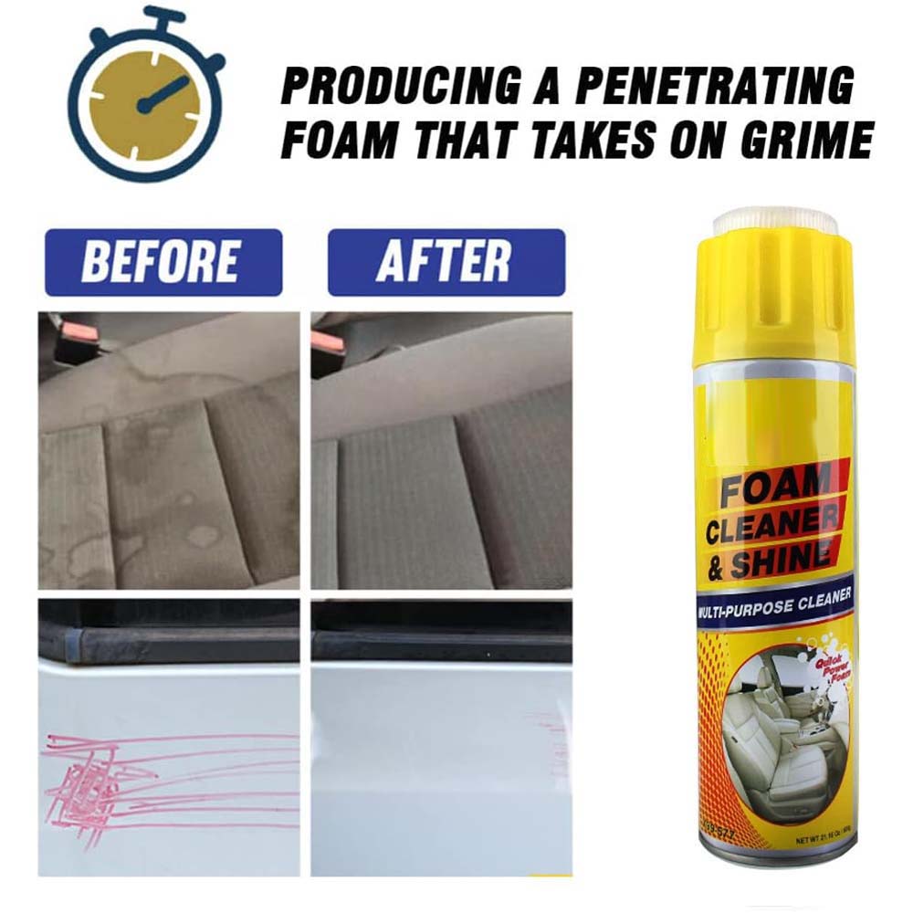 Multi-Purpose Foam Cleaner & Shine