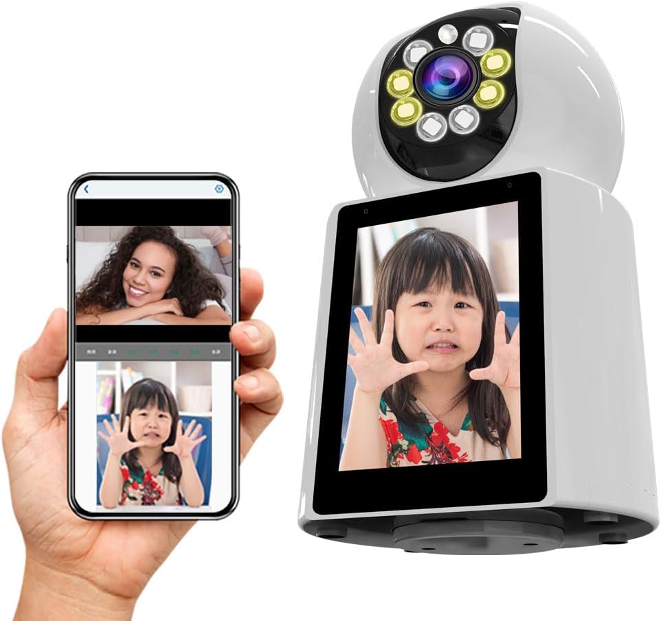 4K HD Indoor Security Camera 360° Pet