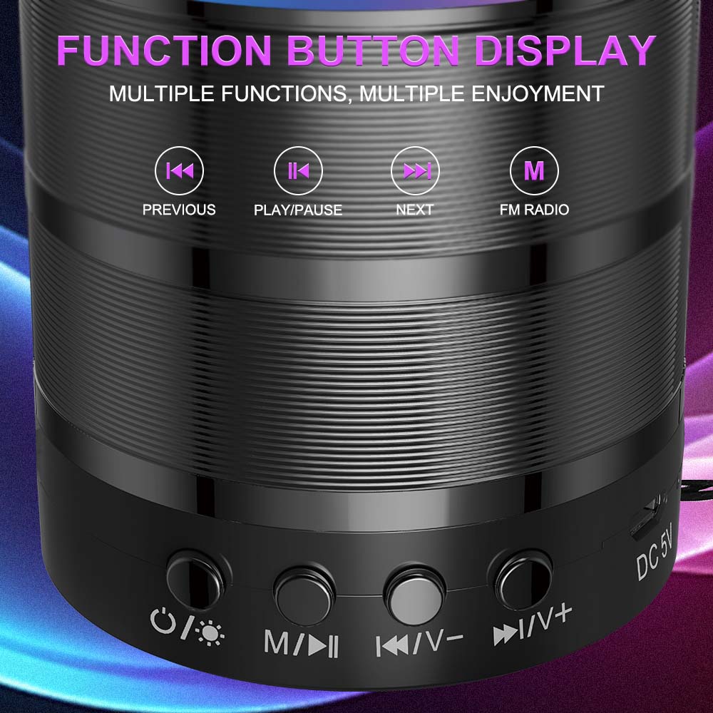 Portable Bluetooth Speaker & Radio.